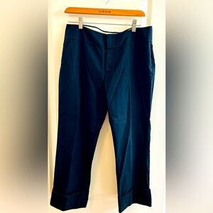 Banana Republic Mid-rise Crop chinos - Black - Sz 10